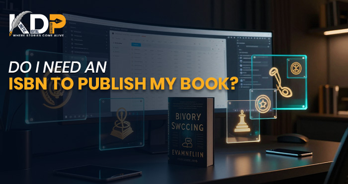 First-time author asking, do I need an ISBN to publish my book before self publishing on Amazon KDP
