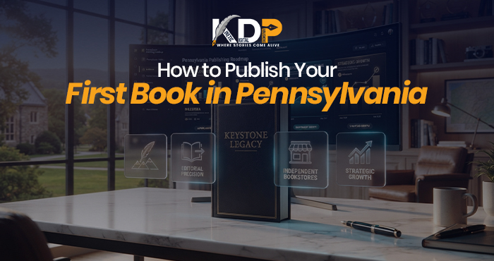 How to publish your first book in Pennsylvania: complete roadmap for first-time authors using Amazon KDP self publishing